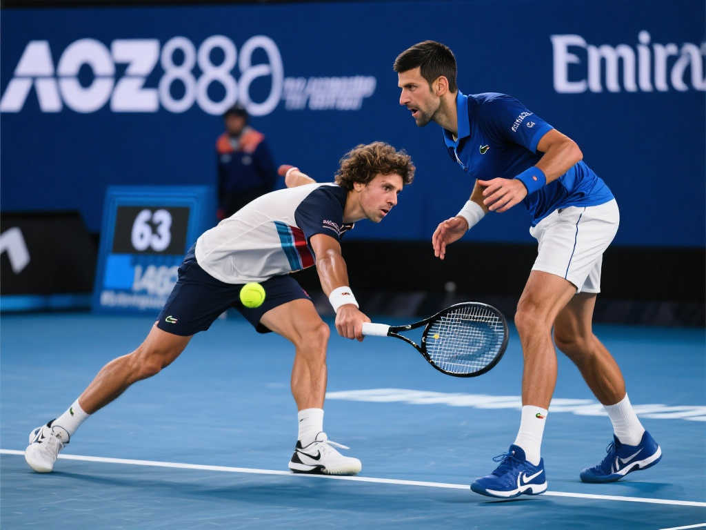 37岁德约再创奇迹 力克阿尔卡拉斯第12次挺进澳网半决赛